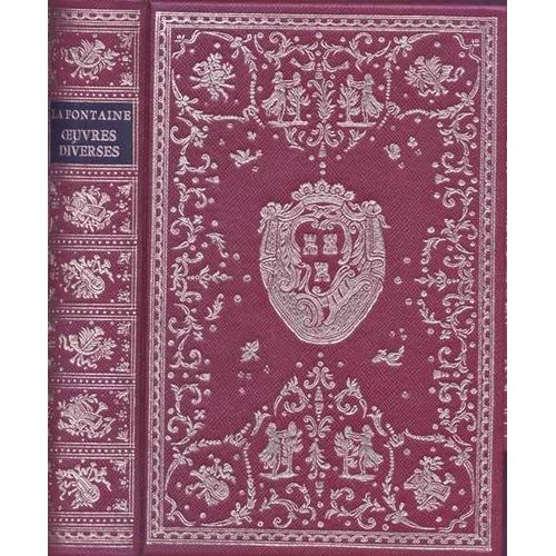 Oeuvres Diverses   de jean de la fontaine 