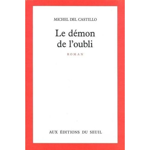 Le Dmon De L'oubli    Format Grand Format 