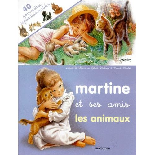Martine Et Ses Amis Les Animaux   de gilbert delahaye  Format Album 