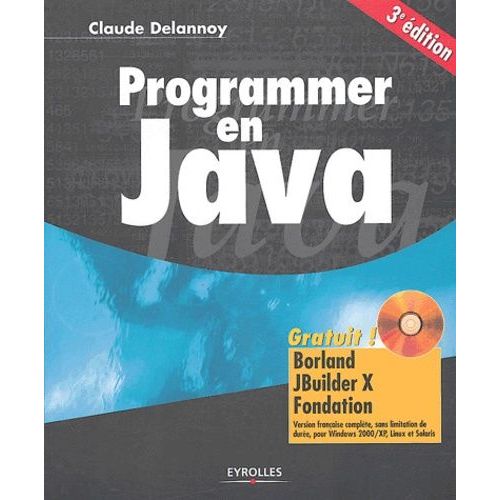 Programmer En Java (1 Cd-Rom)    Format Broch 