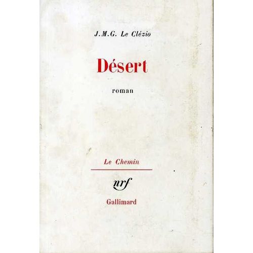 Dsert   de Le Clzio J.M.G. 