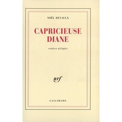 Capricieuse Diane(Contes Allgs)    Format Beau livre 