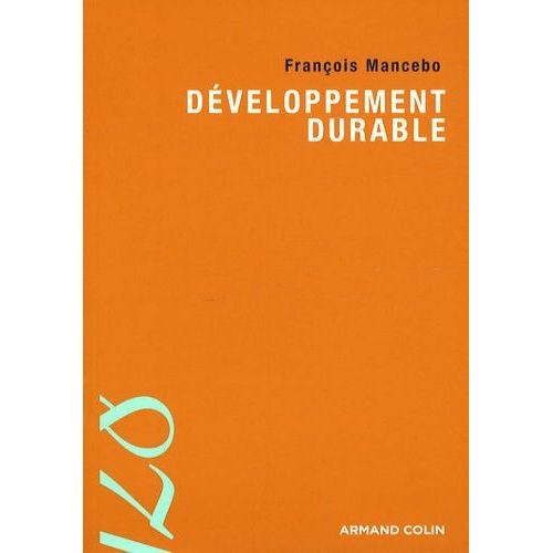 Dveloppement Durable   de Mancebo Franois  Format Poche 