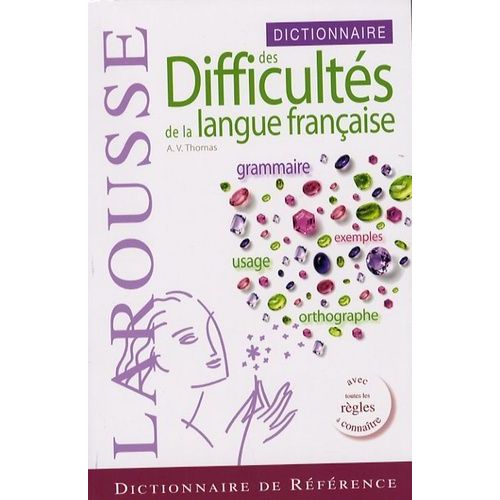 Dictionnaire Des Difficults De La Langue Franaise   de Thomas Adolphe  Format Broch 