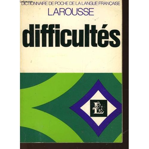 Dictionnaire Des Difficultes De La Langue Francaise   de adolphe-v thomas