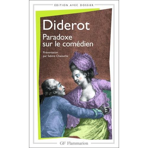 Paradoxe Sur Le Comedien    Format Poche 