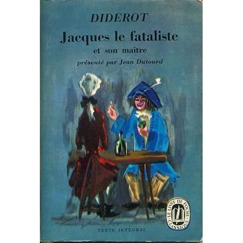 Jacques Le Fataliste Et Son Maitre   de Diderot  Format Poche 