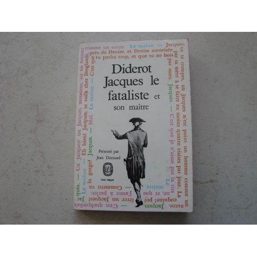 JACQUES LE FATALISTE et son maitre Autres Rakuten