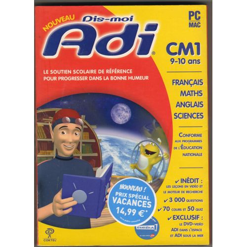Dis Moi Adi Cm1 9 - 10 Ans Franais Maths Anglais Sciences Pc