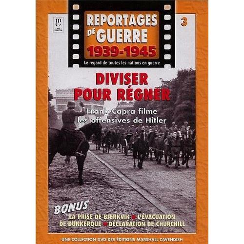 Diviser Pour Rgner, Frank Capra Filme Les Offensives D'hitler de Cavendish, Marshall