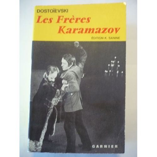 Les Freres Karamazov   de Dostoevski Fdor Mikhalovitch  Format Beau livre 