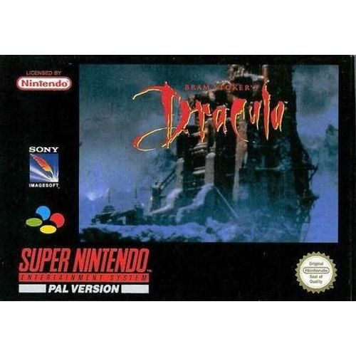 Dracula Snes Super Nintendo