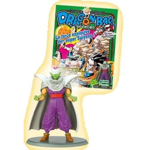Figurine Dragon Ball Hachette Collection Dragon ball z - piccolo 10 cm - hachette collection n°3 | Rakuten