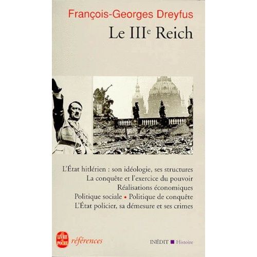 Le Troisime Reich   de Dreyfus Franois-Georges  Format Poche 