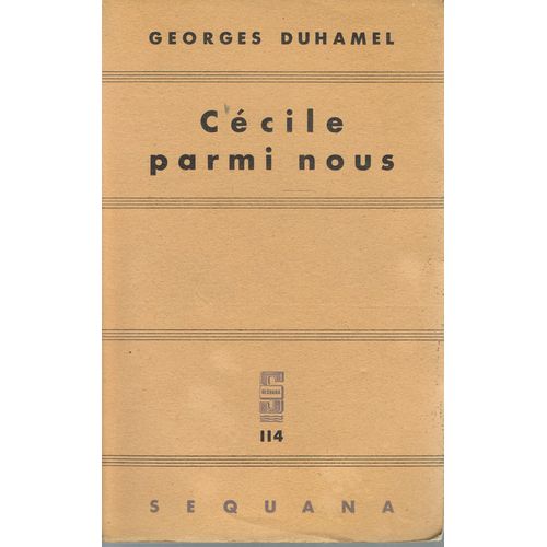 Cecile Parmi Nous   de georges duhamel