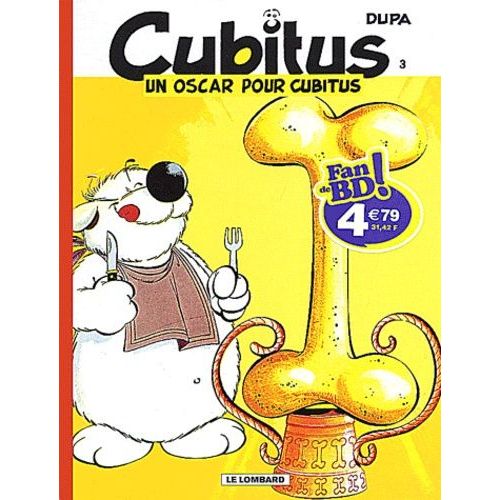 Cubitus Tome 3 : Un Oscar Pour Cubitus   de Dupa  Format Album 