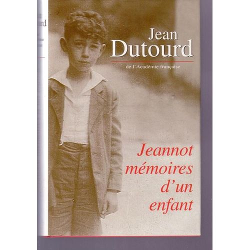 Jeannot, Mmoires D'un Enfant    Format Non Precis 