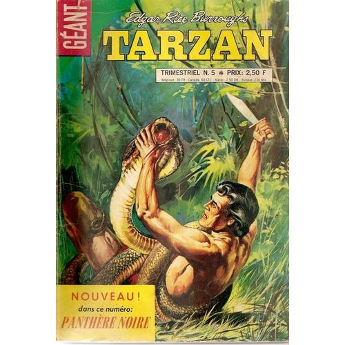 Tarzan   - Gant Trimestriel N5   de edgar rice burroughs