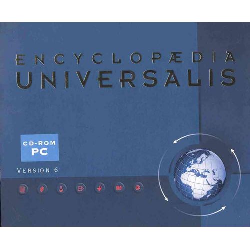 Encyclopaedia Universalis - Version 6 - Support Cdrom - Pc Windows