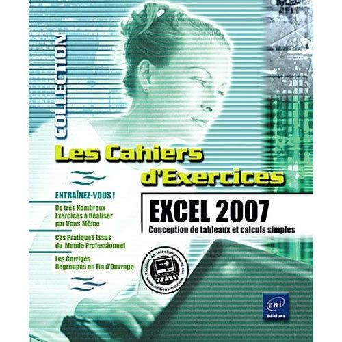 Excel 2007 - Conception De Tableaux Et Calculs Simples   de Rigollet Pierre  Format Broch 