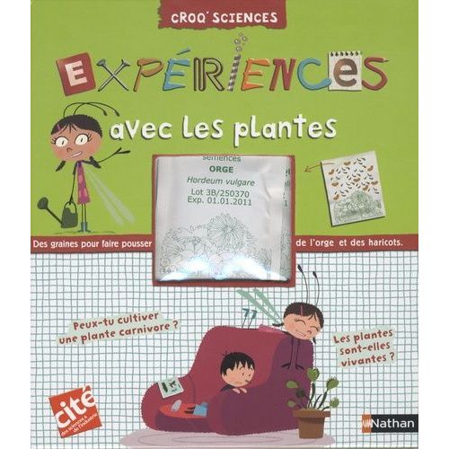 Expriences Avec Les Plantes   de Grinberg Delphine  Format Broch 