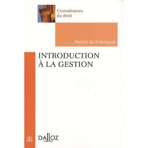 Introduction  La Gestion    Format Poche 