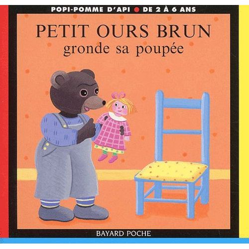 Petit Ours Brun Gronde Sa Poupe    Format Broch 