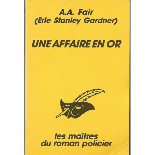 Une Affaire En Or    Format Poche 