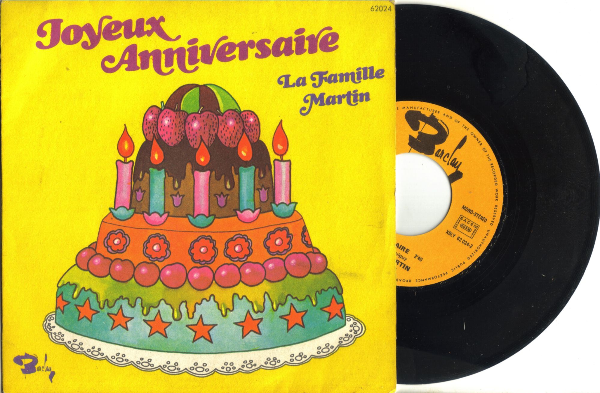 Joyeux Anniversaire Vinyle Rakuten