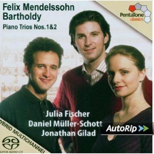 Piano Trios Nos. 1 And 2 (Fischer, Gilad) [Sacd/Cd Hybrid] - Felix Mendelssohn