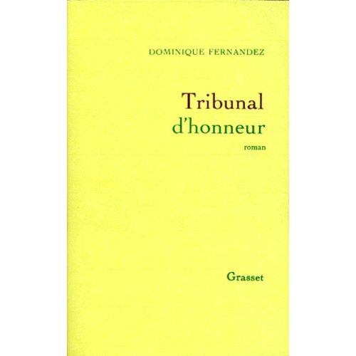 Tribunal D'honneur    Format Beau livre 