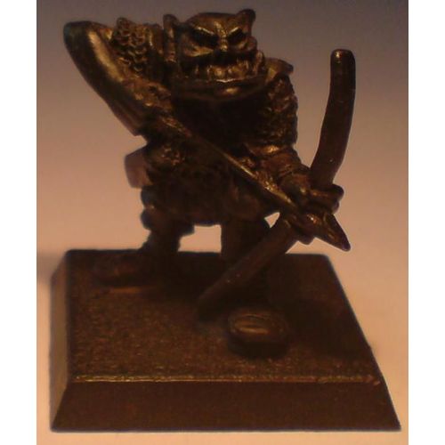 Figurine Orc - Archer Orc En Plomb - Pour Jeux De Rles Donjons Et Dragons D&d Ad&d Warhammer