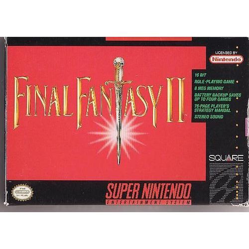 Final Fantasy 2 (Version Usa) Snes Super Nintendo