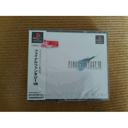 Final Fantasy Vii 7 - Import Jap Ps1