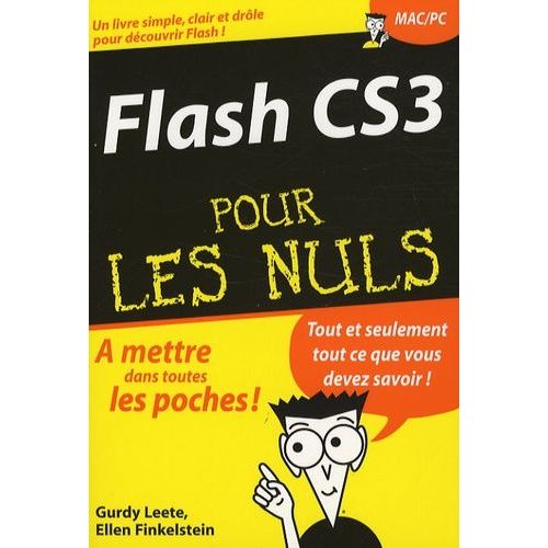 Flash Cs3 Pour Les Nuls   de Finkelstein Ellen  Format Broch 