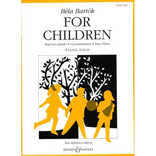 For Children Piano Volume 1 : Based On Hungarian Folk Tunes