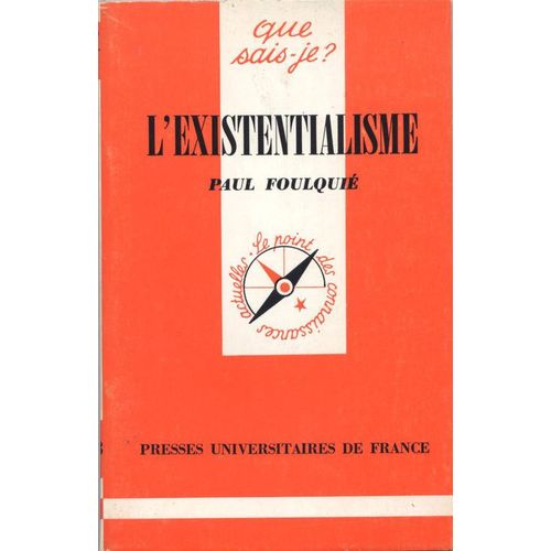 L'existentialisme    Format Broch 