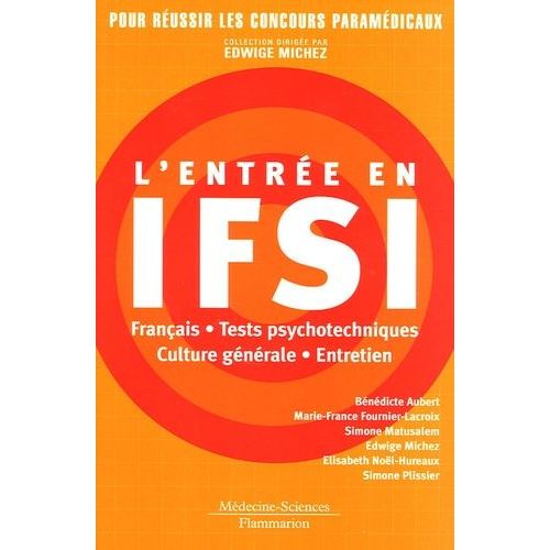 L'entre En Ifsi   de Aubert Bndicte  Format Broch 