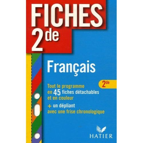 Franais 2e    Format Broch 