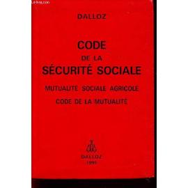 Code De La Securite Sociale Mutualite Sociale Agricole Code De La Mutualite Rakuten