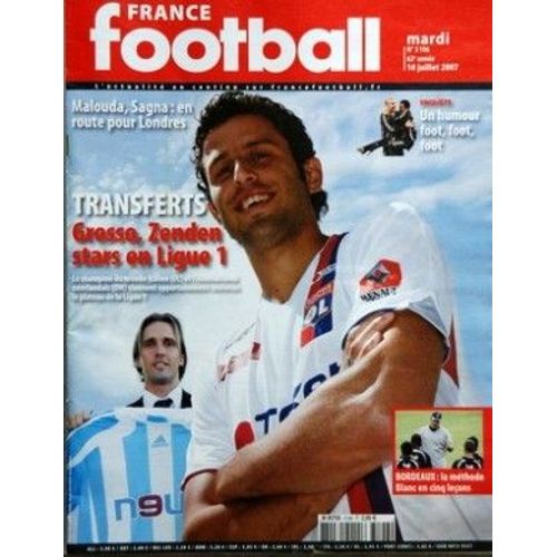 France Football N 3196 Du 10/07/2007