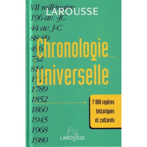 Chronologie Universelle   de France Loisirs  Format Beau livre 