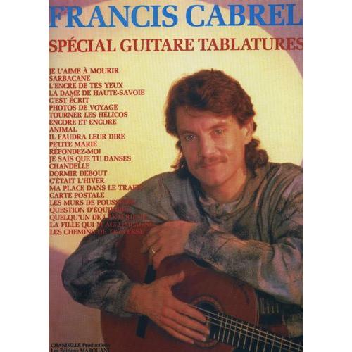 Francis Cabrel Spcial Guitare Tablature