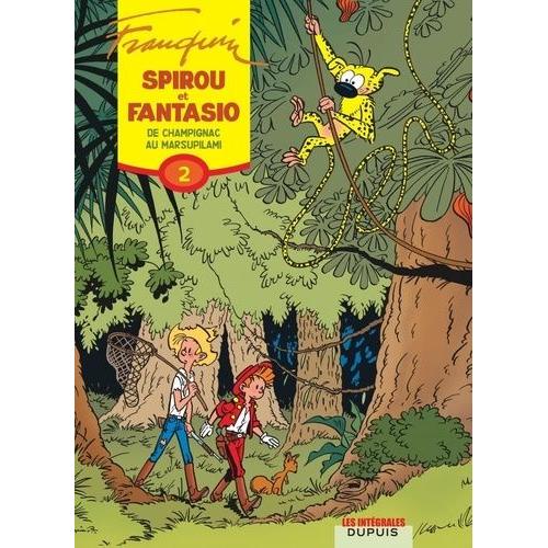 Spirou Et Fantasio Intgrale Tome 2 - De Champignac Au Marsupilami - 1950-1952   de Franquin Andr  Format Album 