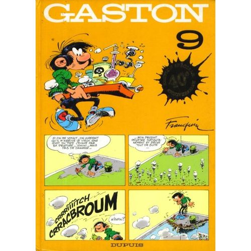 Gaston Tome 9   de Franquin Andr  Format Album 