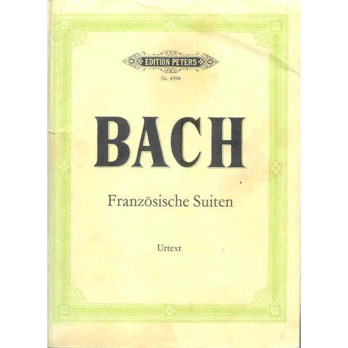 Franzosische Suiten, (Urtext) Piano
