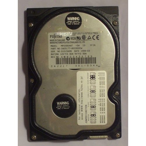 Fujitsu Desktop MPB3064AT - Disque dur