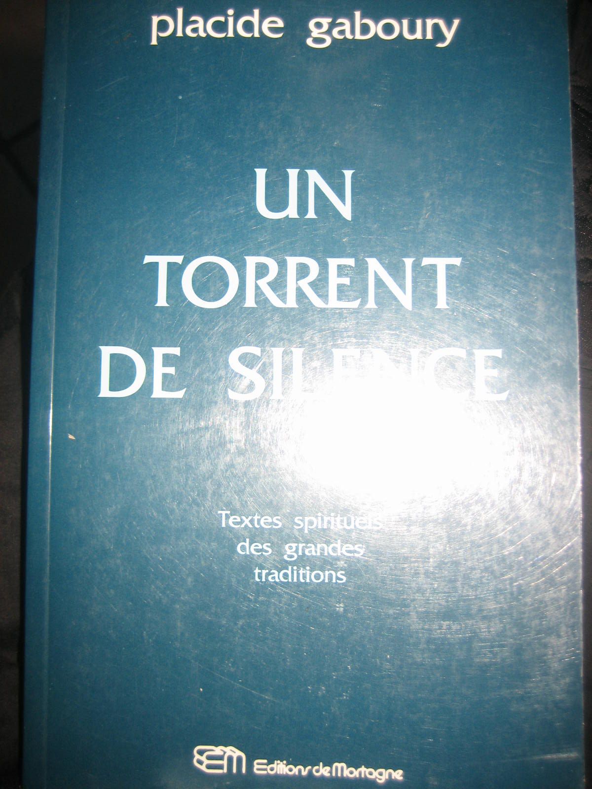 Un Torrent De Silence Sciences Humaines Et Spiritualite Rakuten