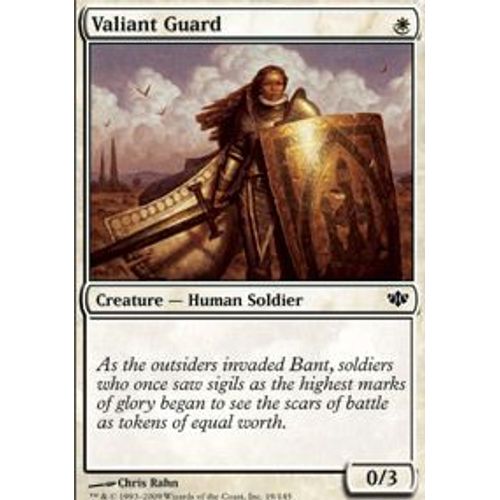 Garde Valeureuse  - Magic Mtg