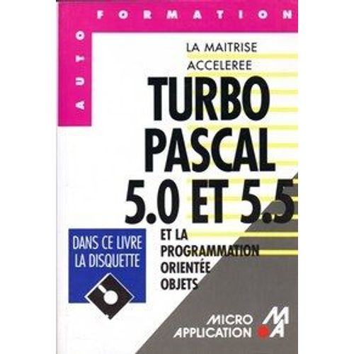 Turbo Pascal 5.0 Et 5.5 Et La Programmation Oriente Objets   de Georg GUGENHAN  Format Livre-CD 